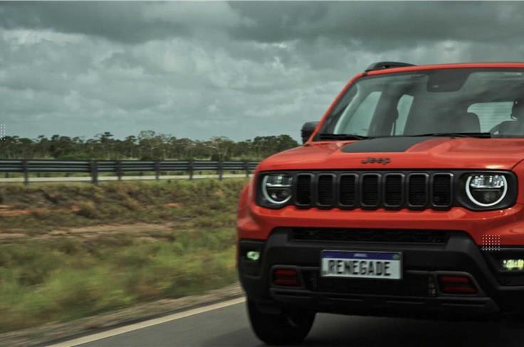 2022 Jeep Renegade facelift front