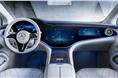 Mercedes Benz EQS interior dashboard 