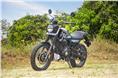 The Royal Enfield Scram 411 is based on the Himalayan.