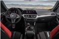 2022 BMW M4 CSL cabin dashboard