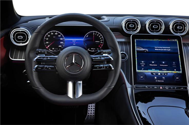 New Mercedes-Benz GLC dashboard 