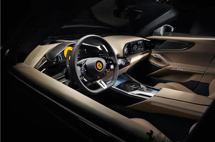 Ferrari Purosangue steering wheel 