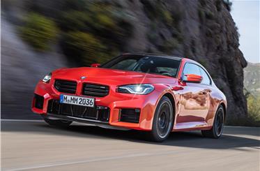 2023 BMW M2 coupe front tracking