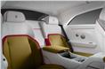 Rolls Royce Spectre rear seats