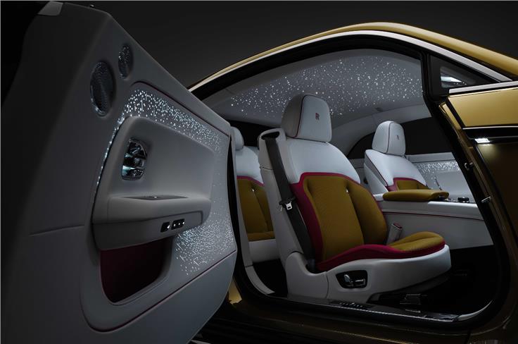 Rolls Royce Spectre front seats