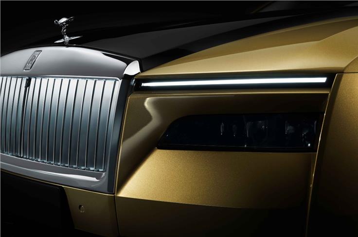 Rolls Royce Spectre headlight