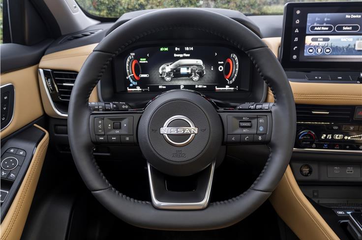 Nissan X-Trail steering wheel