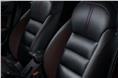 Honda WR-V interior front seats