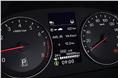 Honda WR-V interior speedometre 