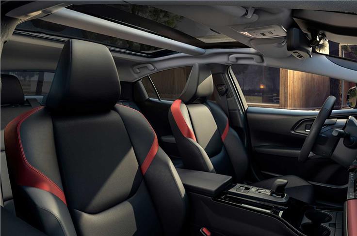 2022 Toyota Prius cabin