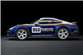 2022 Porsche 911 Dakar side