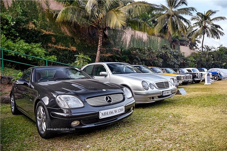 The final edition of the SLK first-gen R170 was also at the MBCCR. 