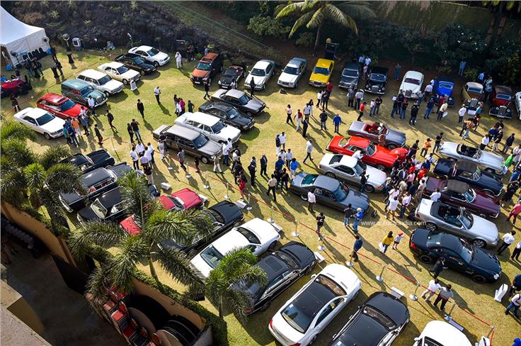 Over 65 types of classic Mercedes-Benz models participated at the MBCCR. 