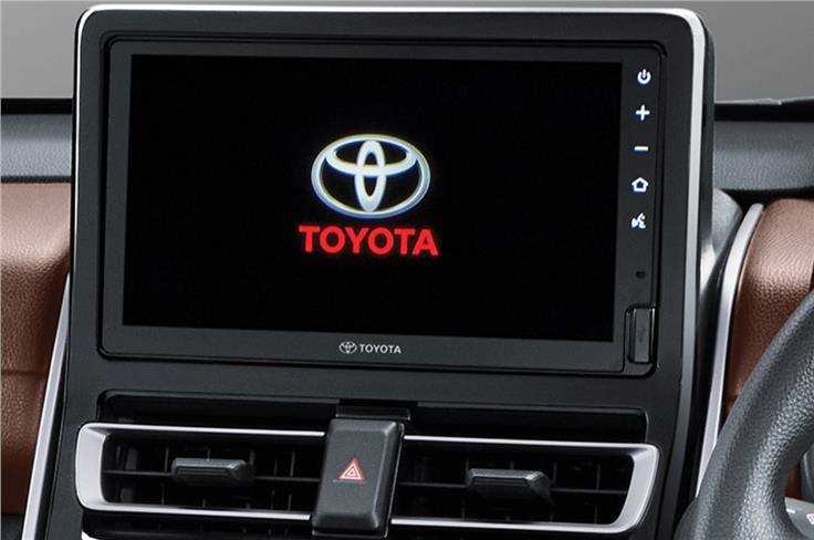 Toyota Innova Hycross touchscreen 