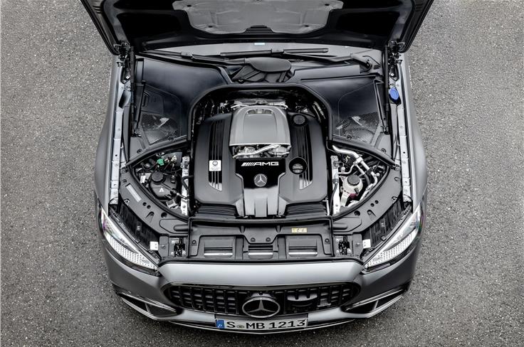 Mercedes-AMG S63 engine