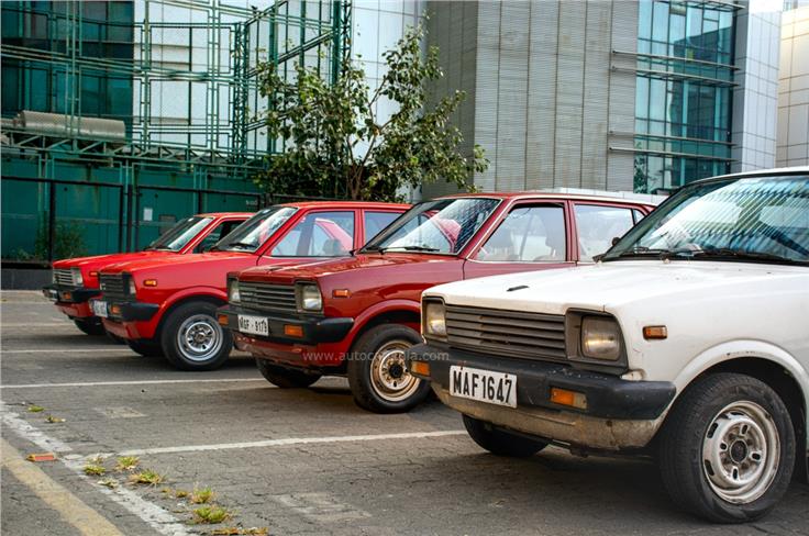 The Maruti 800 was the first made-in-India car to get disc brakes, FWD, floorshift gears, bucket seats and a plastic moulded dashboard.
