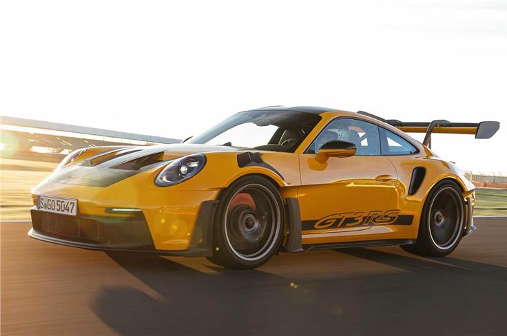 Porsche 911 GT3 RS (August 18) - 
The 525hp track-biased version of the 911 features the largest ever wing fitted to a Porsche 911. 
