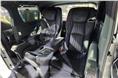 Lexus LM 300h rear seats 