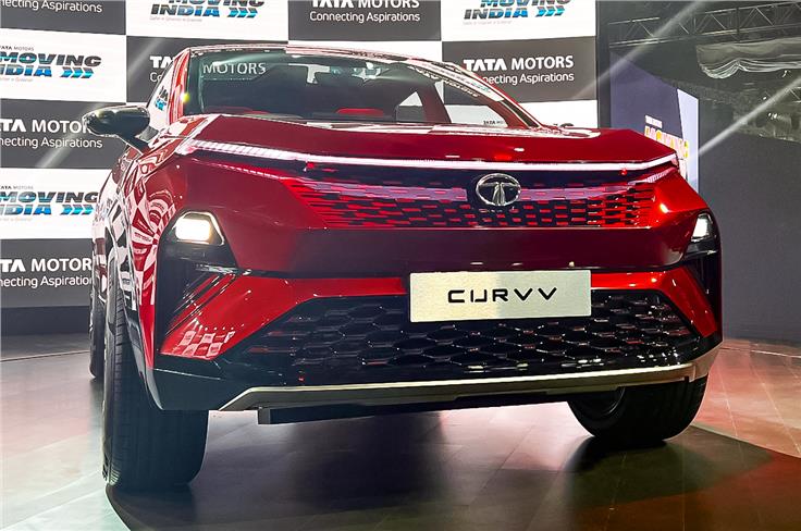 Tata Curvv ICE concept front 