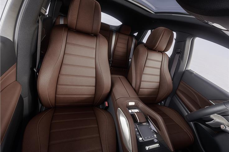 Mercedes-AMG GLE facelift seats 