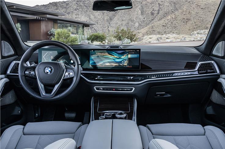 BMW X5 facelift interior