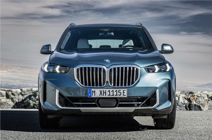 BMW X5 facelift front