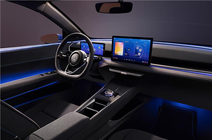 Volkswagen ID2all concept interior