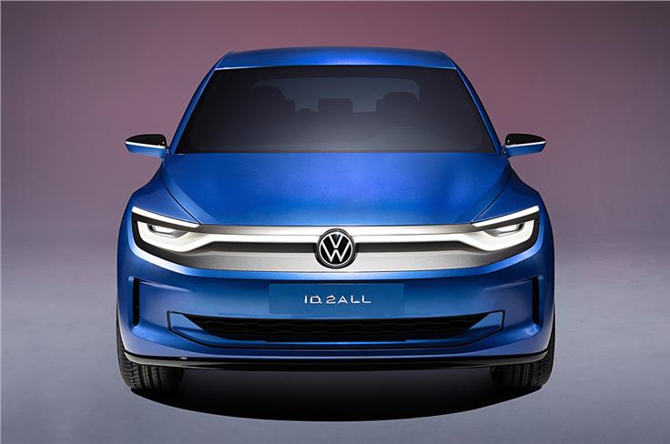 Volkswagen ID2all concept front