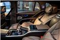 Mercedes-Maybach EQS SUV rear cabin