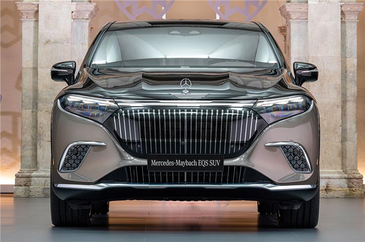 Mercedes-Maybach EQS SUV front