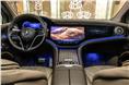 Mercedes-Maybach EQS SUV dashboard