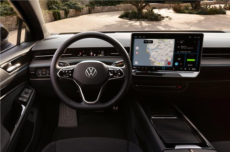 Volkswagen ID7 EV dashboard