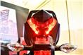 The tail lamp is also an LED unit, and sports a rather unique and distinctive design.