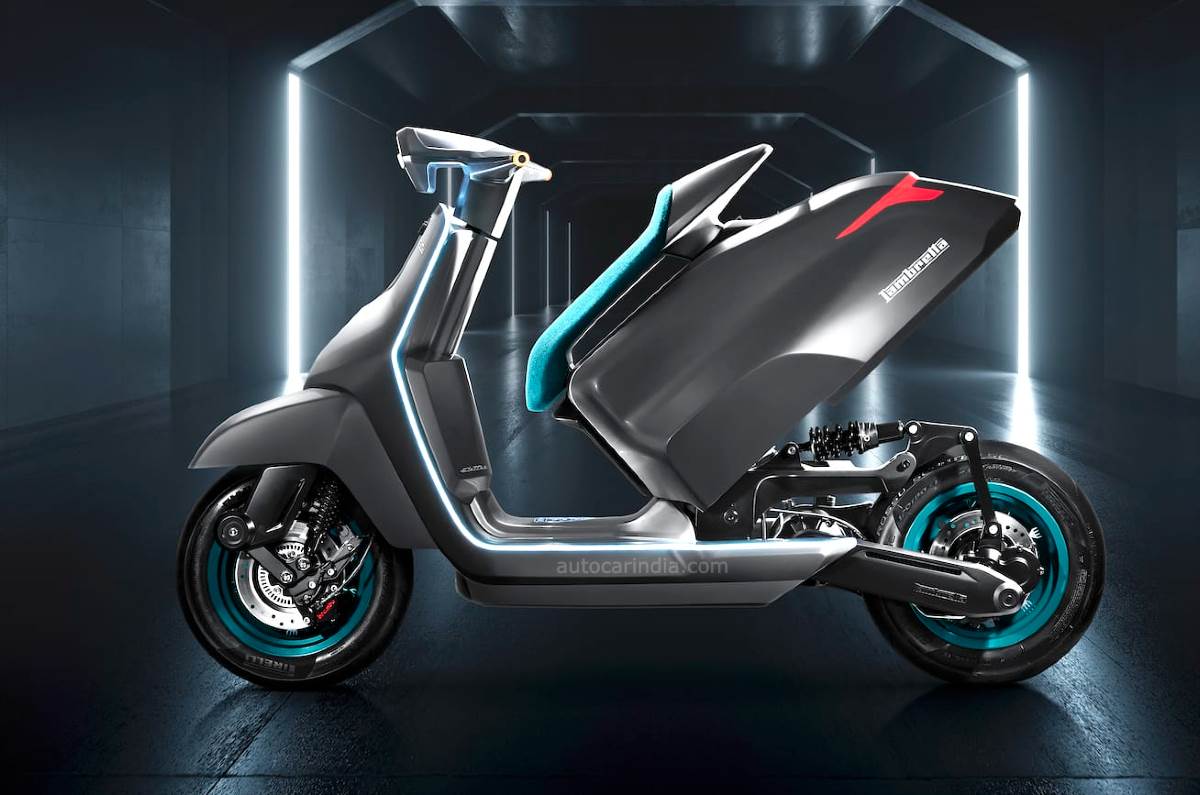Lambretta Elettra concept electric scooter unveiled at EICMA