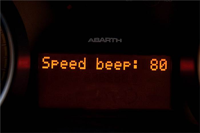 speed warning