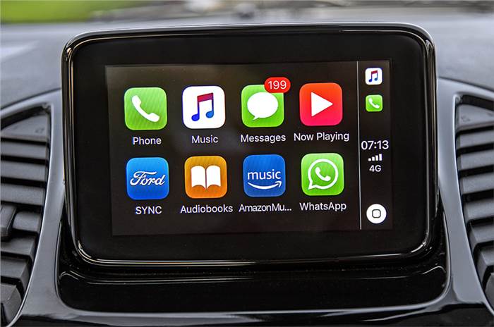 2018 Ford Aspire infotainment