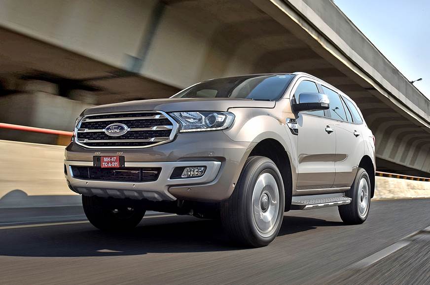 2019 Ford Endeavour facelift front action