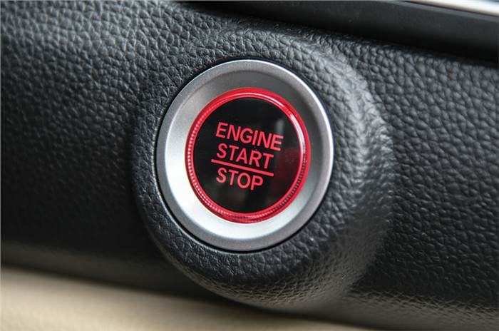 Honda Amaze push button start