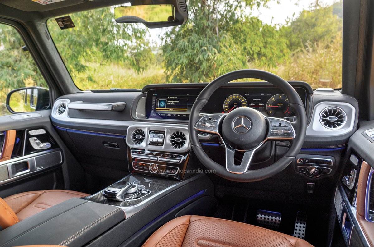 Mercedes-Benz G 400d interior