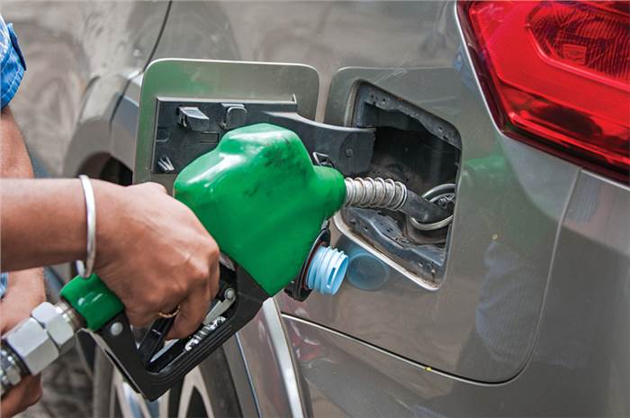 Tata Hexa fuel filling