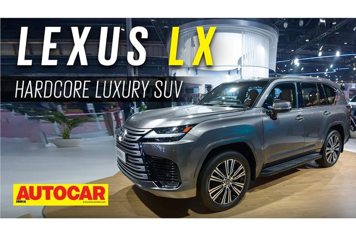 Auto Expo 2023: Lexus LX walkaround video
