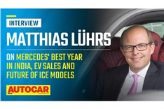 Mercedes overseas head Matthias Luhrs on best year in India, new EVs coming soon