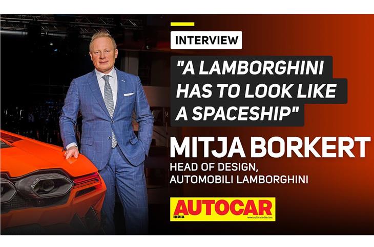 Lamborghini design head Mitja Borkert on brand DNA, the Sterrato and EVs