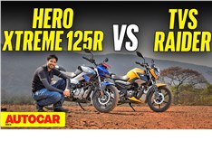 Hero Xtreme 125R vs TVS Raider comparison video