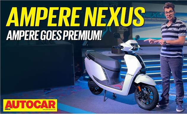 Ampere Nexus electric scooter walkaround video