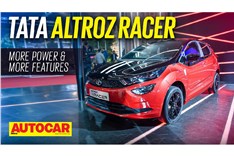 Auto Expo 2023: Tata Altroz Racer walkaround video 