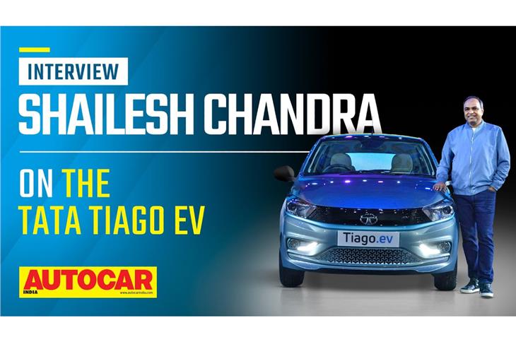 Shailesh Chandra on Tiago EV, Tata's future EV plans and more
