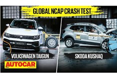 VW Taigun, Skoda Kushaq crash test video