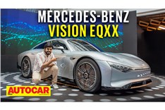 Mercedes-Benz Vision EQXX walkaround video