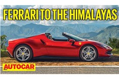Ferrari 296 GTS drive in the Himalayas video